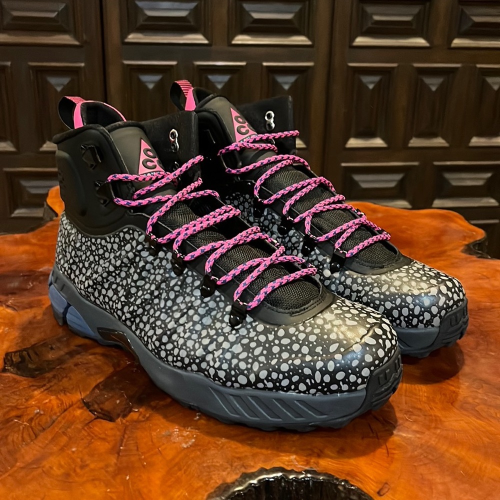 Nike Zoom MW Posite Foamposite ACG Shoes Sneakers Boots 616215 040 Mens Size 8